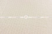 HONEYCOMB TABLE LINEN - GOLD