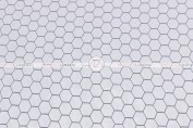 HONEYCOMB TABLE LINEN - SILVER