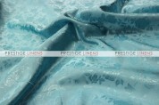 Brocade Satin Draping - Aqua