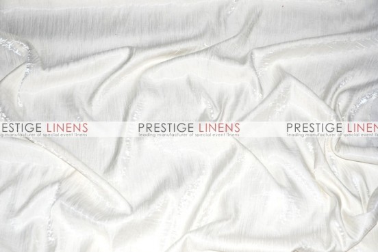 Iridescent Crush Napkin - White