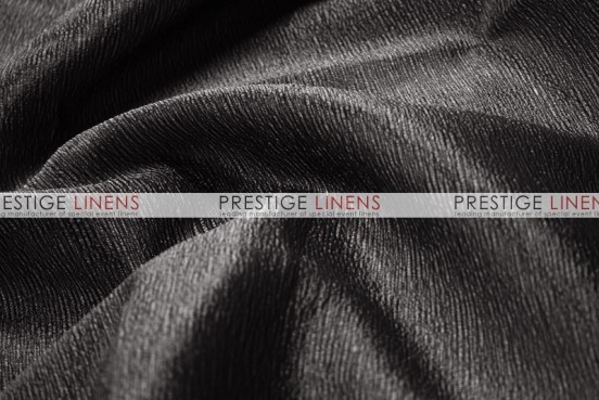 Luxury Textured Satin Napkin - Black
