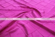 Pintuck Taffeta Napkin - Fuchsia