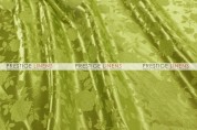 Brocade Satin Aisle Runner - Kiwi
