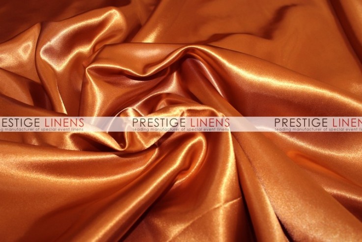 Bridal Satin Pillow Cover - 337 Rust