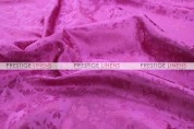 Brocade Satin Pillow Cover - Fuchsia