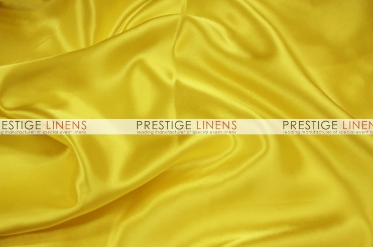 Charmeuse Satin Pillow Cover - 426 Yellow