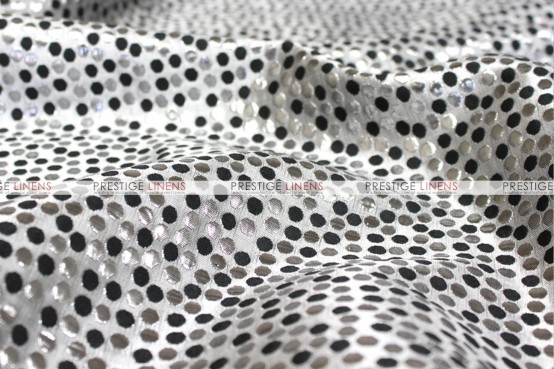 Confetti Pillow Cover - Silver