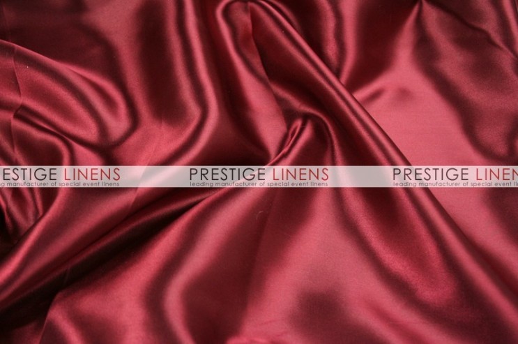 Charmeuse Satin Aisle Runner - 627 Cranberry