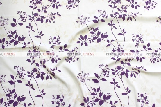 Liz Linen Pillow Cover - Purple