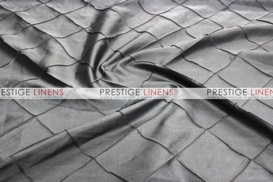 Pintuck Taffeta Pillow Cover - Platinum