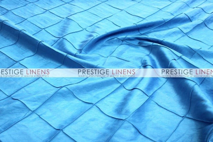 Pintuck Taffeta Pillow Cover - Turquoise