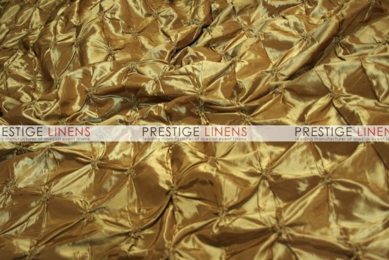 Pinwheel Taffeta Pillow Cover - Dk Gold