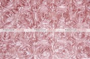 Rosette Satin Pillow Cover - Blush