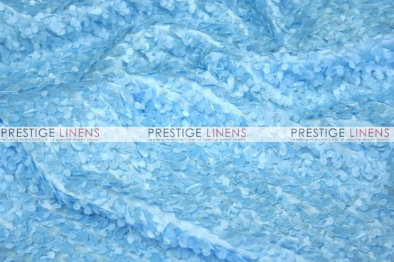 Snow Petal Pillow Cover - Ice Blue
