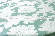 Alex Damask Table Linen - Surf Blue