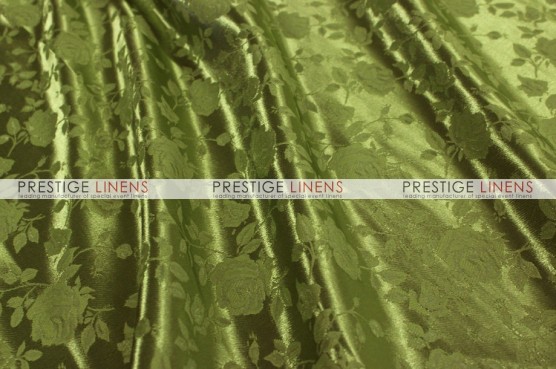 Brocade Satin Table Linen - Bamboo