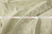 Brocade Satin Table Linen - Ivory