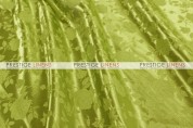 Brocade Satin Table Linen - Kiwi