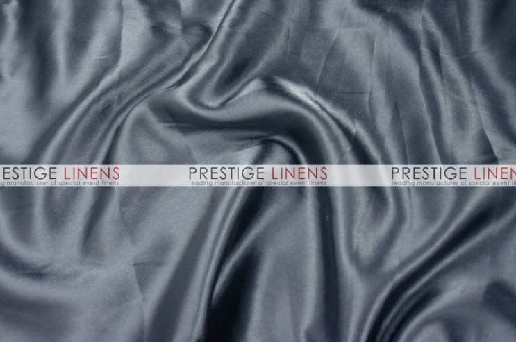 Charmeuse Satin Table Linen - 1139 Charcoal