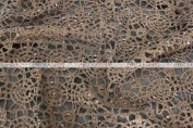 Chemical Lace Table Linen - Brown