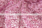 Chemical Lace Table Linen - Fuchsia