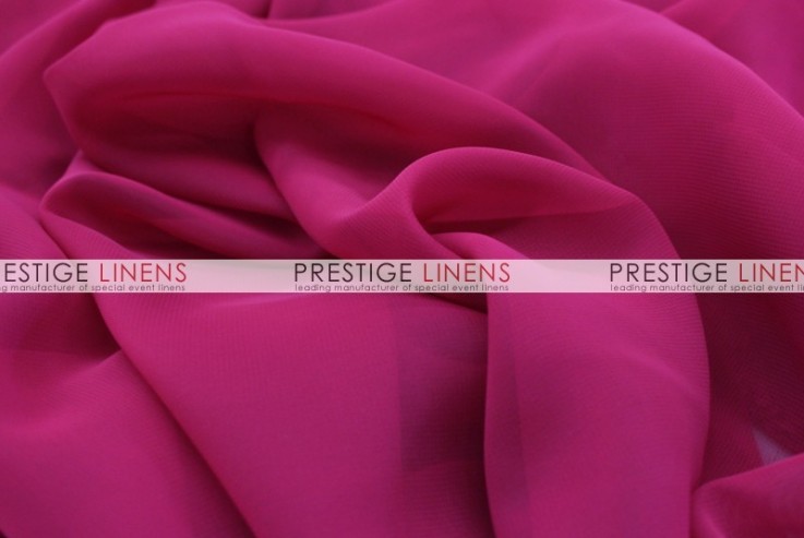 Chiffon Table Linen - Fuchsia