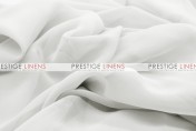 Chiffon Table Linen - White