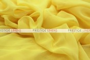 Chiffon Table Linen - Yellow
