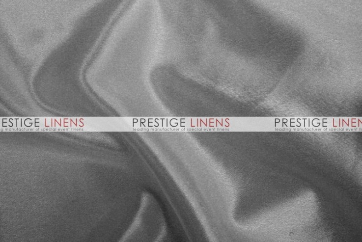 Crepe Back Satin (Korean) Table Linen - 1126 Silver