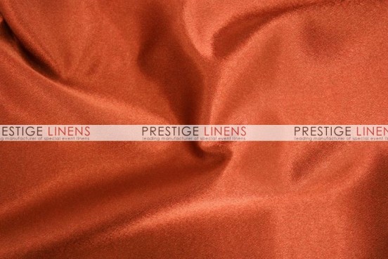 Crepe Back Satin (Korean) Table Linen - 337 Rust