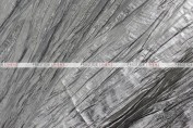 Crushed Taffeta Table Linen - 1146 J. Charcoal