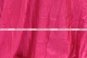 Crushed Taffeta Table Linen - 528 Hot Pink