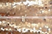 Dazzle Square Sequins Table Linen - Gold (Dull)