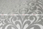 Delta Damask Table Linen - Grey