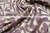 Delta Damask Table Linen - Purple