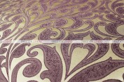 Delta Damask Table Linen - Purple