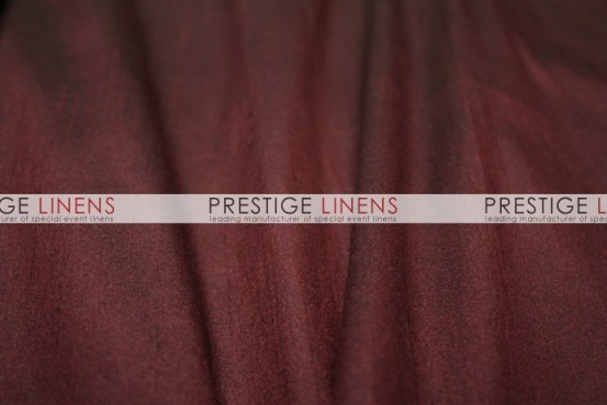 Faux Dupioni Silk Table Linen - 2090 Burgundy