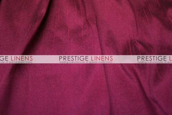 Faux Dupioni Silk Table Linen - 2028 Raspberry