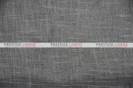 Faux Sheer Linen Table Linen - Grey