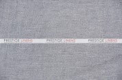 Faux Sheer Linen Table Linen - Silver