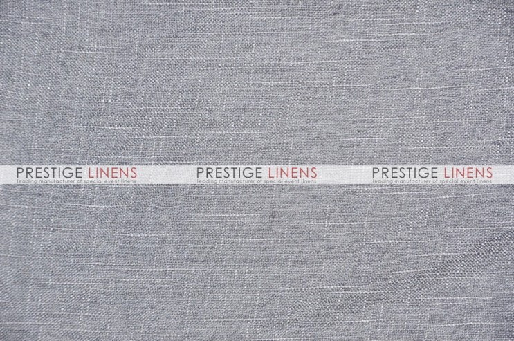 Faux Sheer Linen Table Linen - Silver