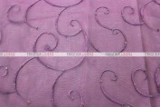 Ferial Organza Table Linen - Dk Lilac