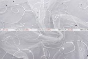 Ferial Organza Table Linen - White