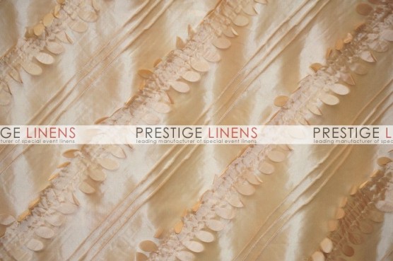 Forest Taffeta Table Linen - Champagne