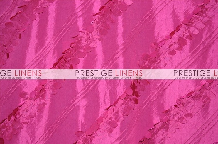 Forest Taffeta Table Linen - Hot Pink