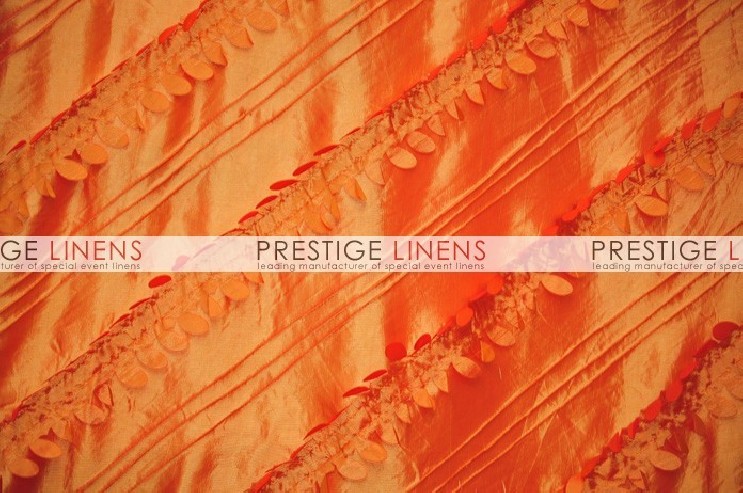 Forest Taffeta Table Linen - Orange