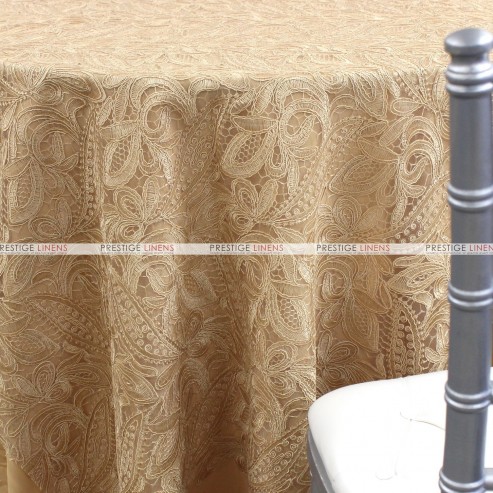 French Lace Table Linen - Antique