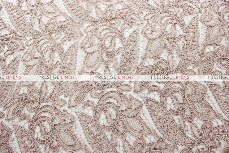 French Lace Table Linen - Blush