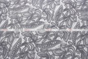 French Lace Table Linen - Silver