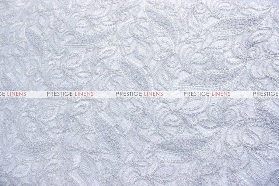 French Lace Table Linen - White